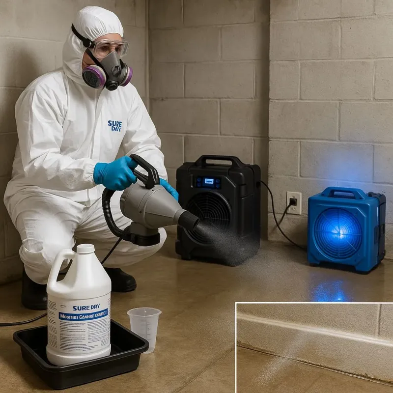 Sanitization and Odor Removal process in Bagdad, FL