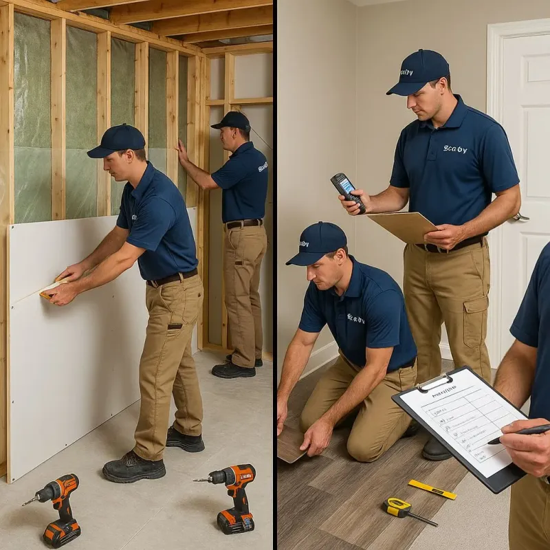 Repairs and Reconstruction process in Bagdad, FL