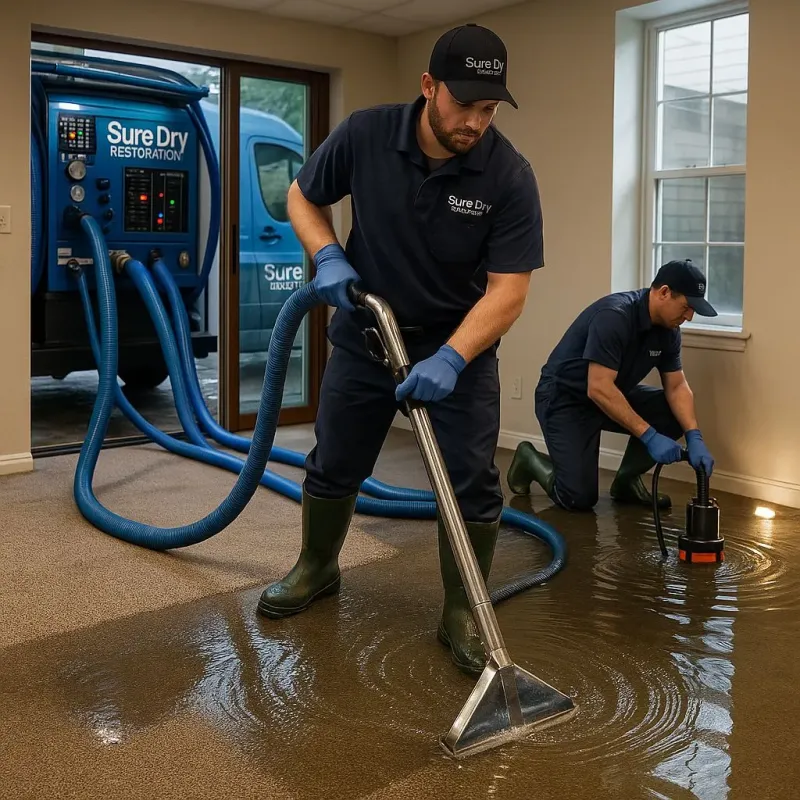Water Extraction and Removal process in Bagdad, FL